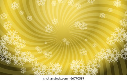 snow - abstract christmas background