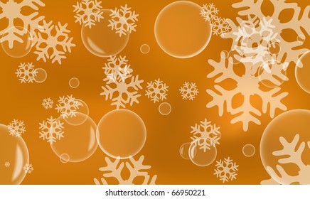 snow - abstract christmas background