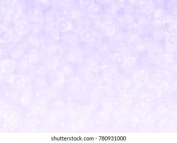 snow abstract Vector background with bokeh defocused lights concept design ,Backdrop Vector bokeh circle light and star on rose colored background for holiday and festival.