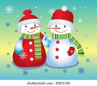 Snow babbies snowmen
