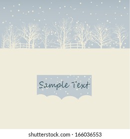 Snow background