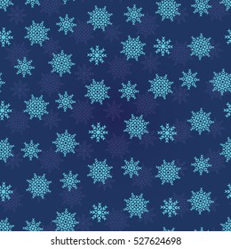 Snow background pattern
