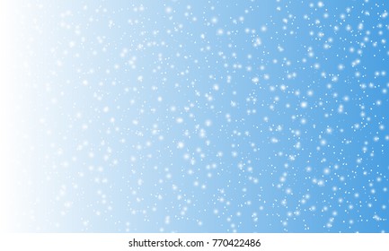 Snow Background. Snowfall vector illustration.