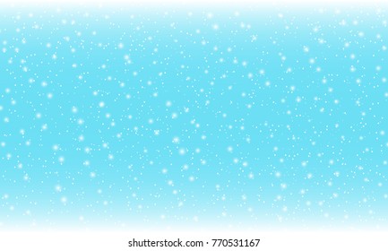 Snow Background. Snowfall vector illustration.