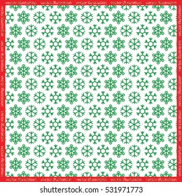 Snow background. Vector illustration of falling snowflakes. It is well suited for design of postcards, web pages and wallpaper.
