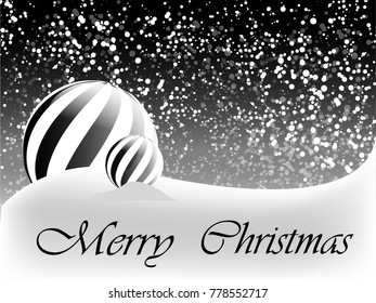 Snow ball Background