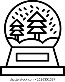 Snow Ball New Creative Vector Icons Design