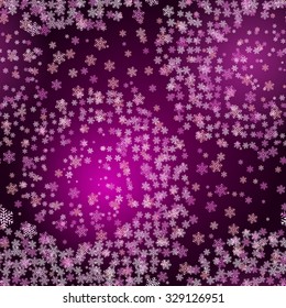 Snow blizzard. Storm. Snowfall. Seamless background. Abstract lace pattern. Hand drawing colorful wallpaper. EPS-8 vector texture.