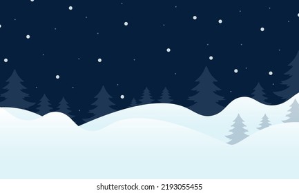 Fondo marino azul nieve. Diseño navideño de invierno nevado. Copos de nieve en caída blanca, paisaje abstracto. Efecto del frío. Magia naturaleza fantasía textura nevada decoración. Ilustración del vector