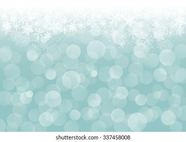 snow blur background