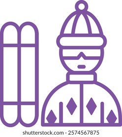 Snow Board Element For Design Graphic