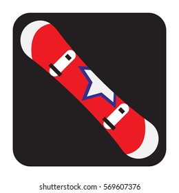 snow board icon 