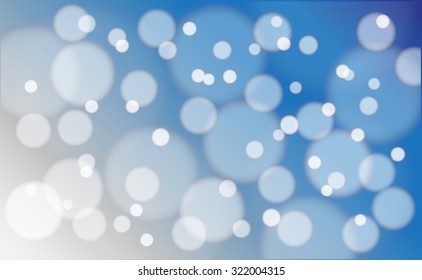 Snow bokeh abstract background, concept for Christmas festival
