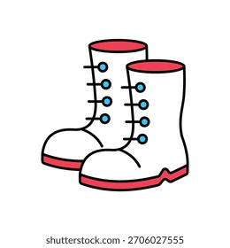 Snow Boot Symbol sauber und moderne Vektorgrafik
