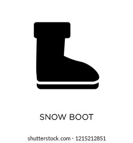 Snow Boot icon. Snow Boot symbol design from Winter collection. Simple element vector illustration on white background.
