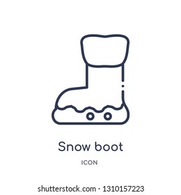 Snow Boots Isolated Stock Illustrations, Images \u0026 Vectors
