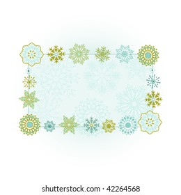 snow border