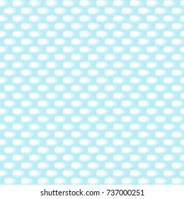 Snow brick wall background. Blue winter cold background. Vector Illustration