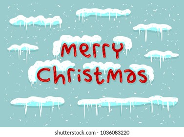 Snow in christmas