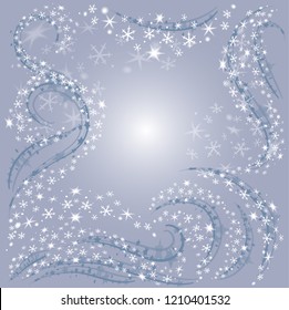 snow christmas background