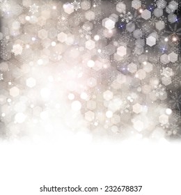 Snow Christmas background