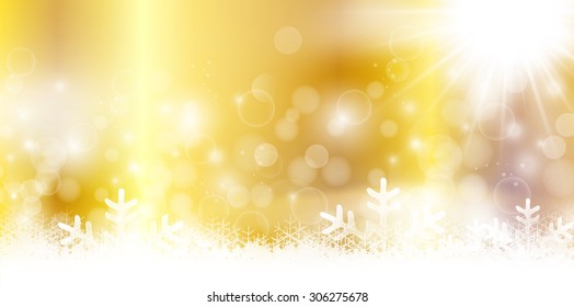 Snow Christmas background