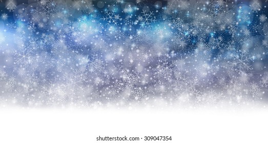 Snow Christmas background