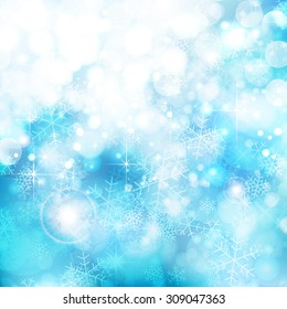 Snow Christmas background