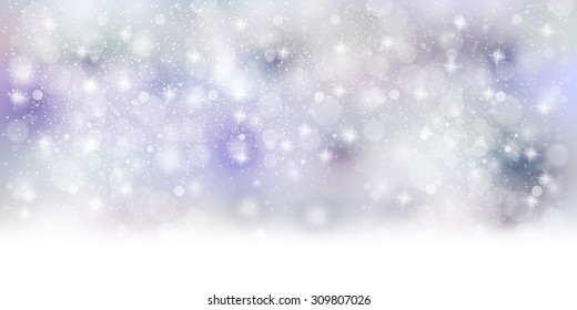 Snow Christmas background
