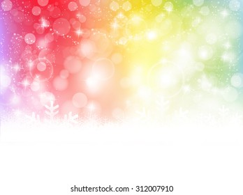 Snow Christmas background
