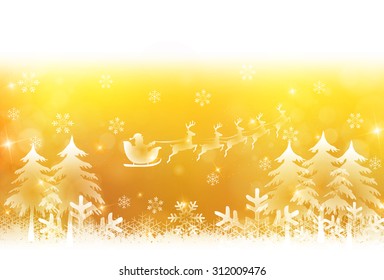 Snow Christmas background