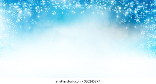 Snow Christmas background