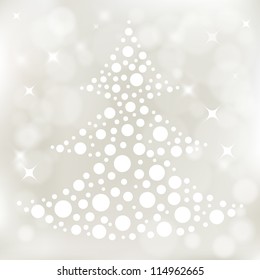 snow christmas background, vector illustration for design