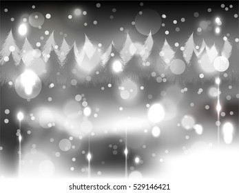 snow christmas background.vector illustration. 