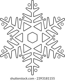 Snow christmas vector ilustration art