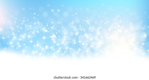 Snow Christmas winter background