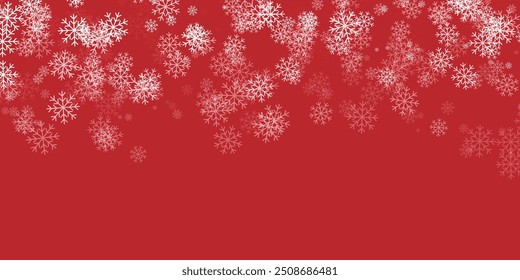 Navidades de nieve de fondo de luz de invierno