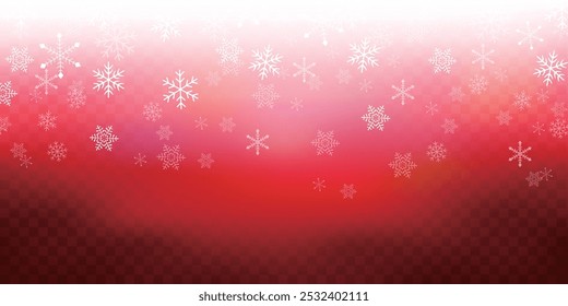 Navidades de nieve de fondo de luz de invierno