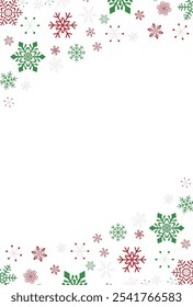 snow Christmas winter light background