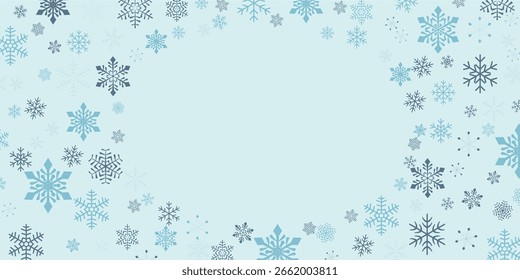 Navidades de nieve de fondo de luz de invierno