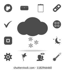 snow cloud icon. web icons universal set for web and mobile