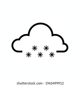 meteorito de la luna de la nieve, icono negro en estilo plano aislado. Ilustración del símbolo del vector.
