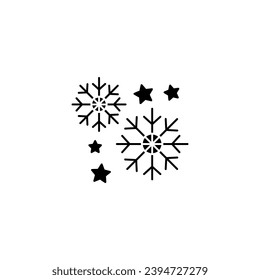 Snow concept line icon. Simple element illustration. Snow concept outline symbol design.