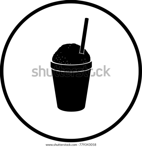 Download Snow Cone Disposable Cup Symbol Stock Vector (Royalty Free ...