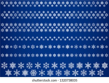 Snow crystal material