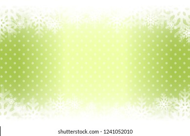 Snow crystal and polka dots background material Wallpaper, shading material, soft focus