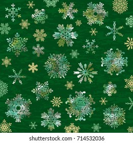 Snow Crystal Texture Background Stock Vector (Royalty Free) 714532036 ...