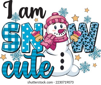 I Am Snow Cute T-shirt