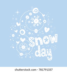 snow day - winter design