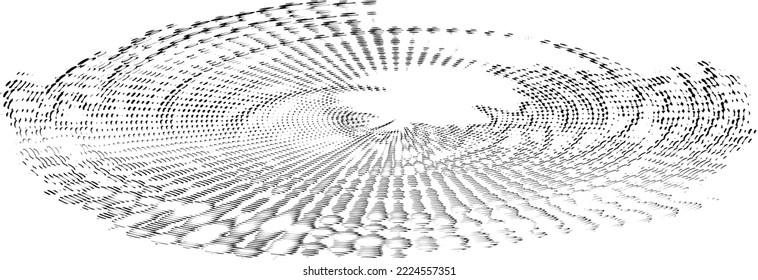 Snow dot swirl in halftone vector format. Snow dot swirl in halftone vector format. Shading polka dot texture.